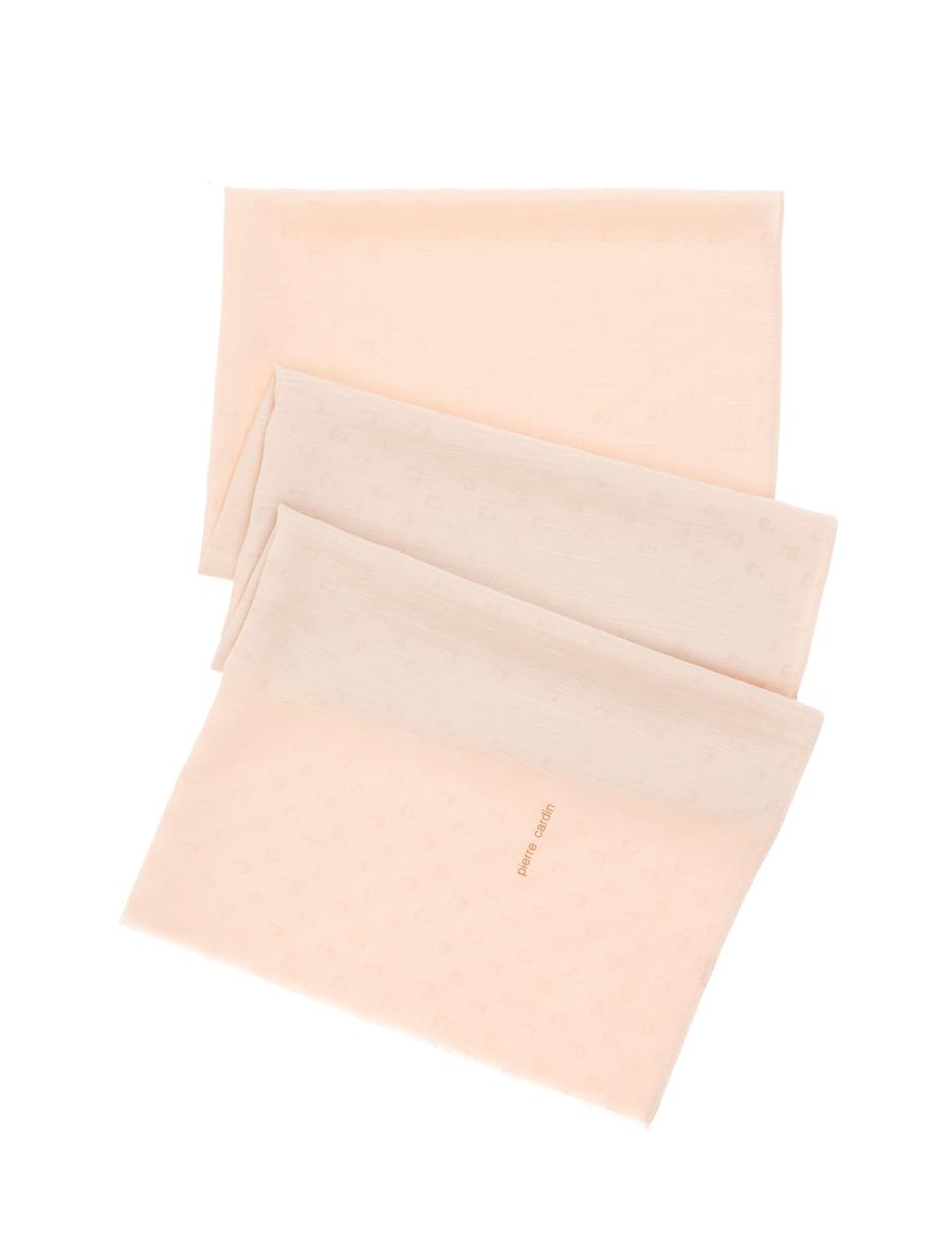 Pembe İpek Karışımlı Şal