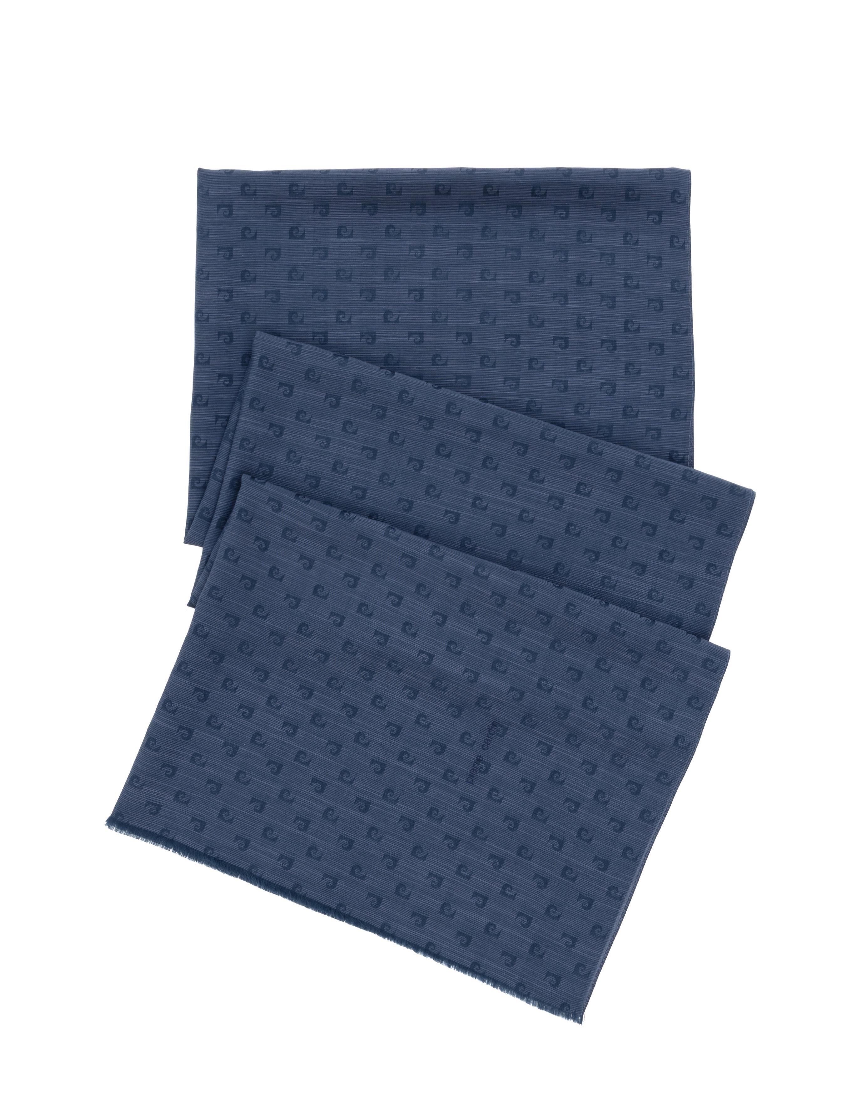 İndigo İpek Karışımlı Şal