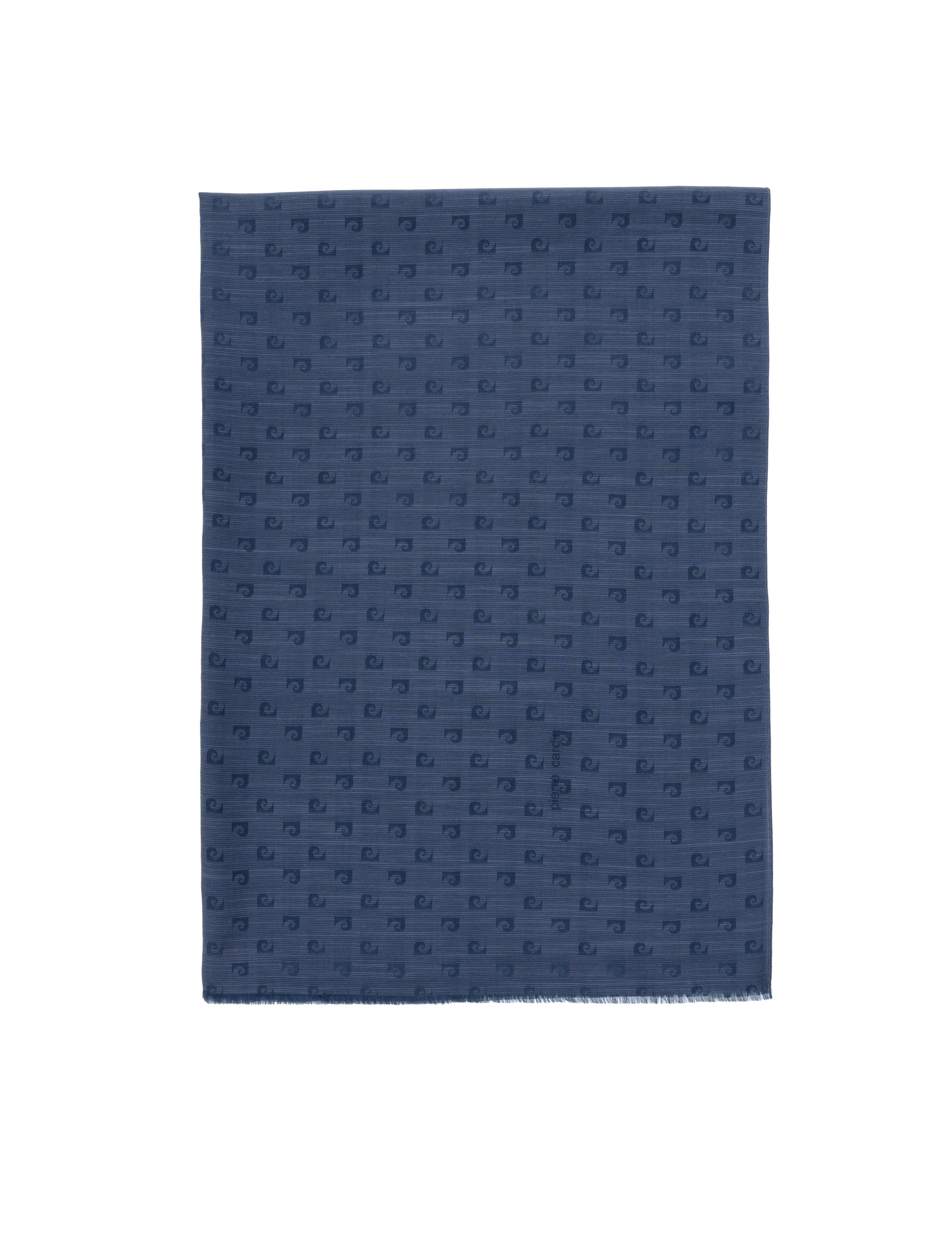 İndigo İpek Karışımlı Şal