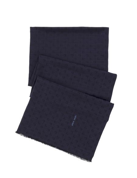 Lacivert İpek Karışımlı Şal - 50307661005