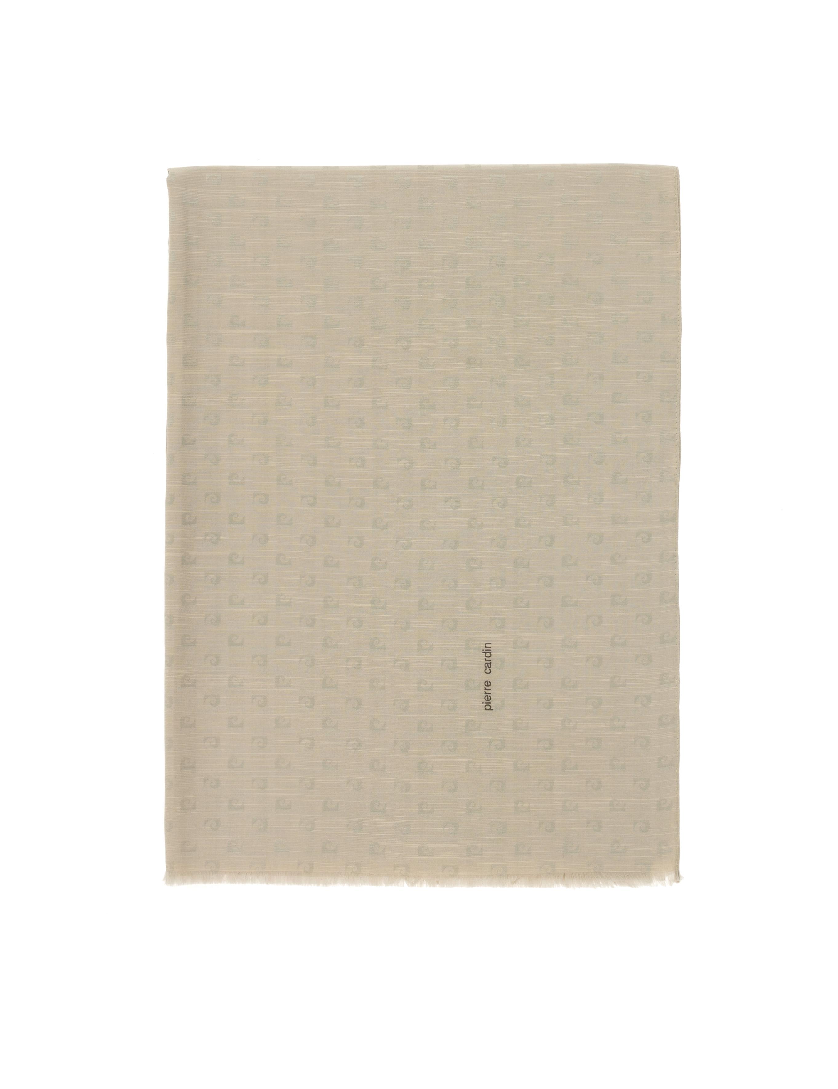 Ekru İpek Karışımlı Şal