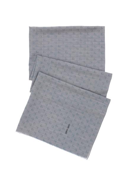 Gri İpek Karışımlı Şal - 50307661003