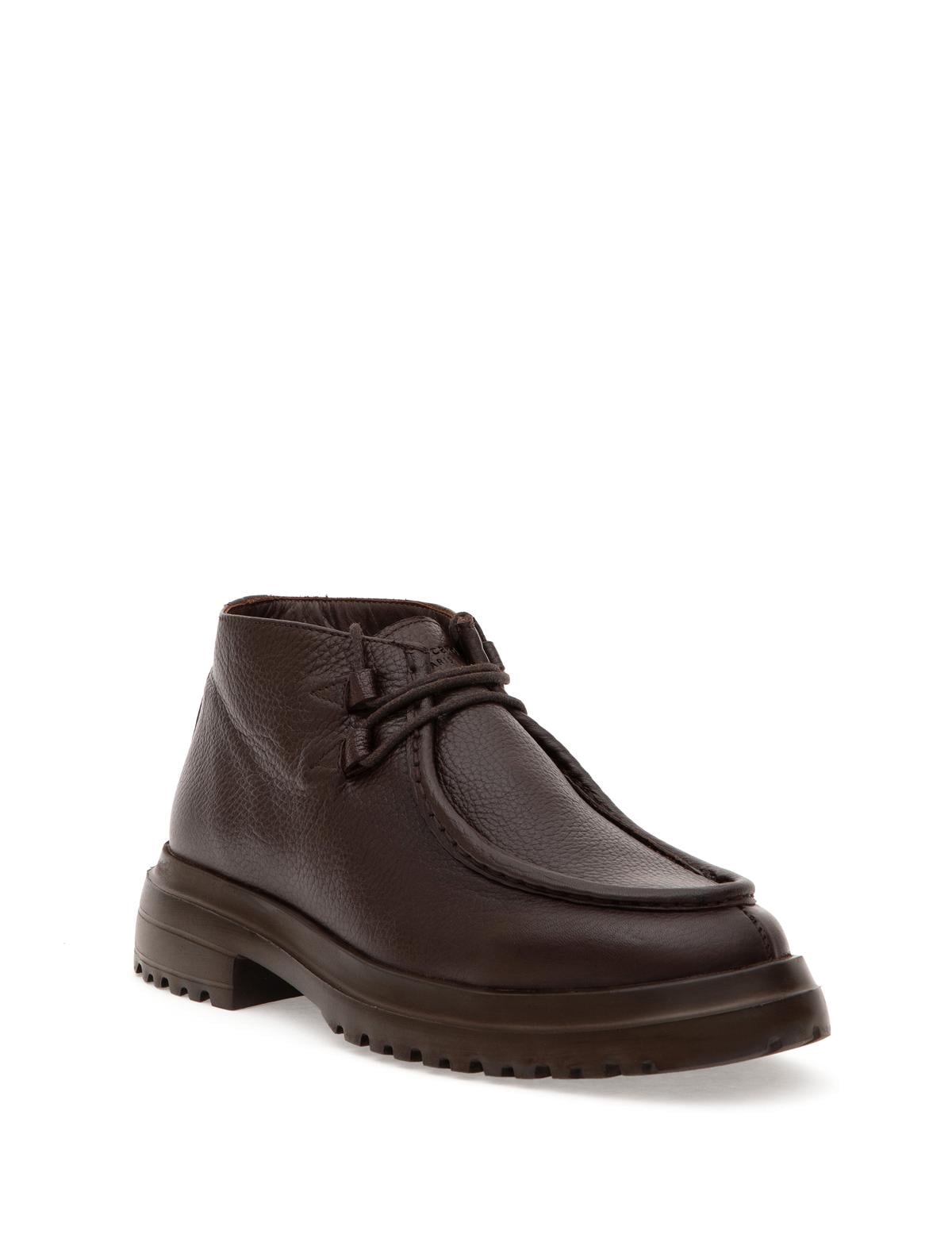 Kahverengi %100 Deri Bot - 50295667002