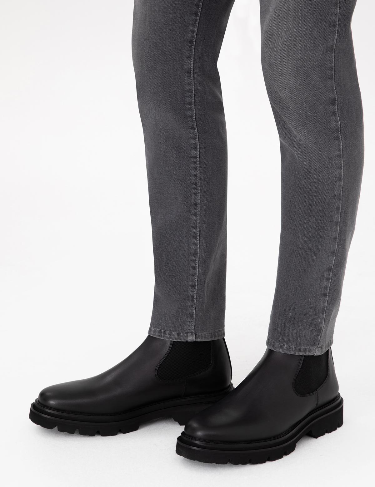 Siyah %100 Deri Bot - 50296069011