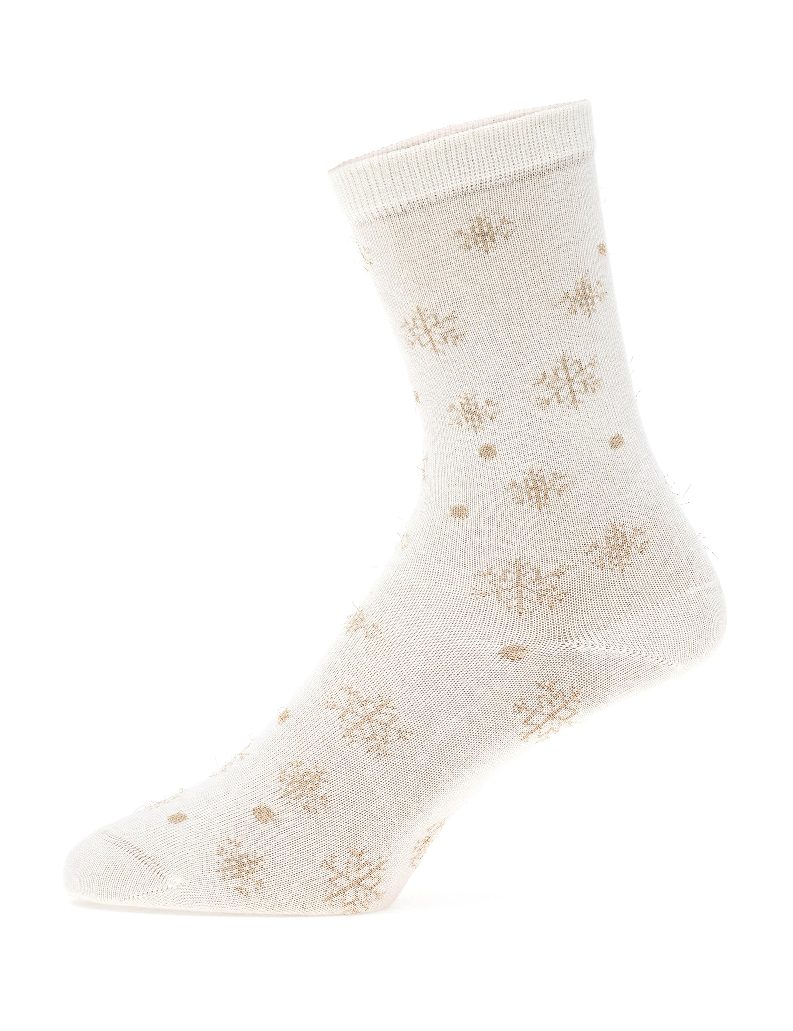 Kadın Kutulu Kırmızı 3'lü Yılbaşı Çorabı