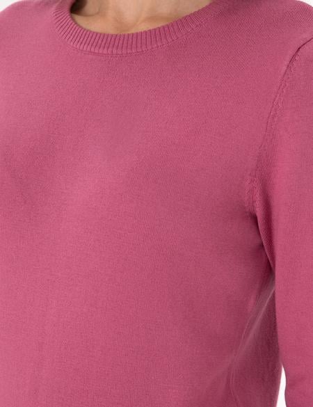 Gül Kurusu Slim Fit Basic Kazak - 50300769028