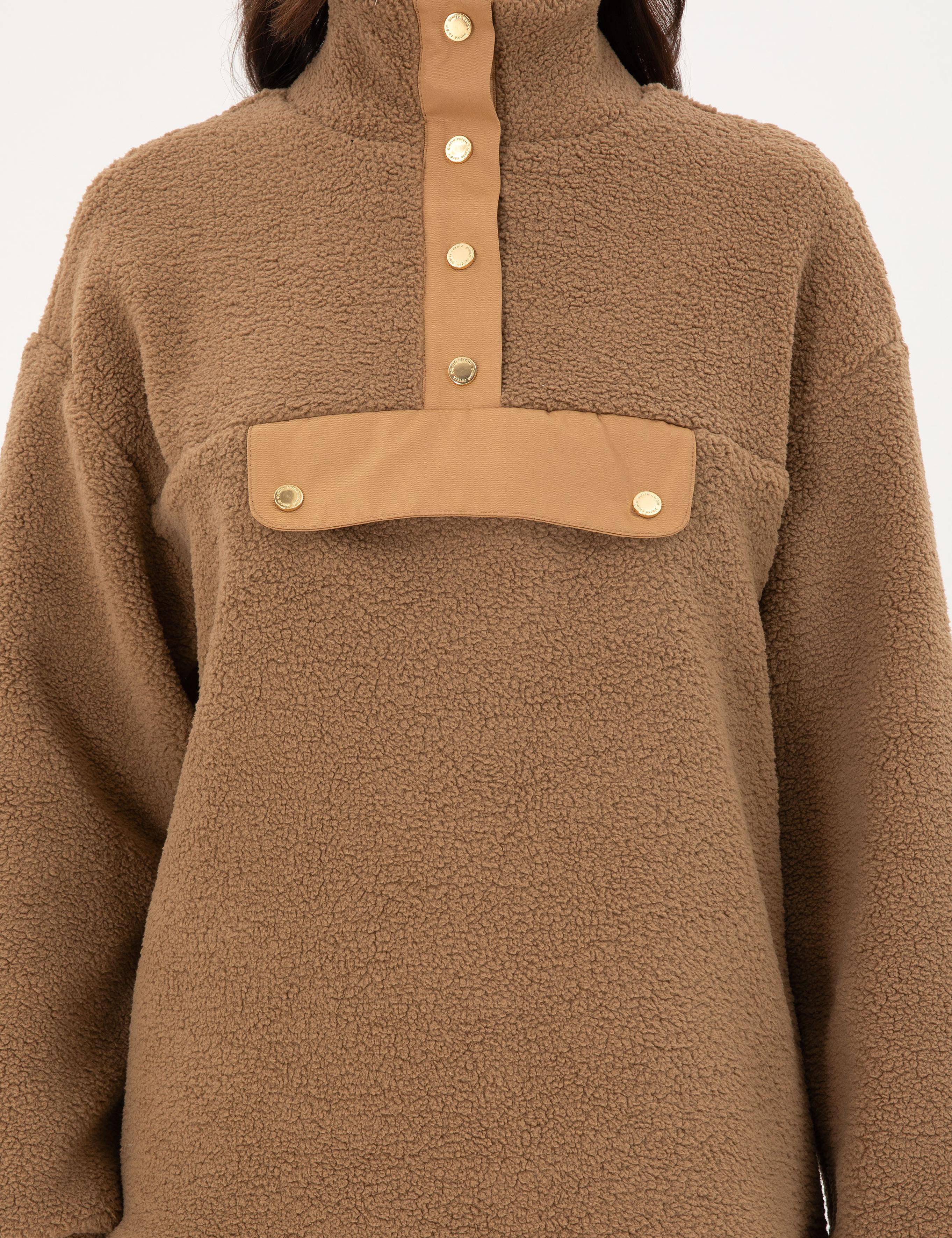 Camel Oversize Sweatshirt