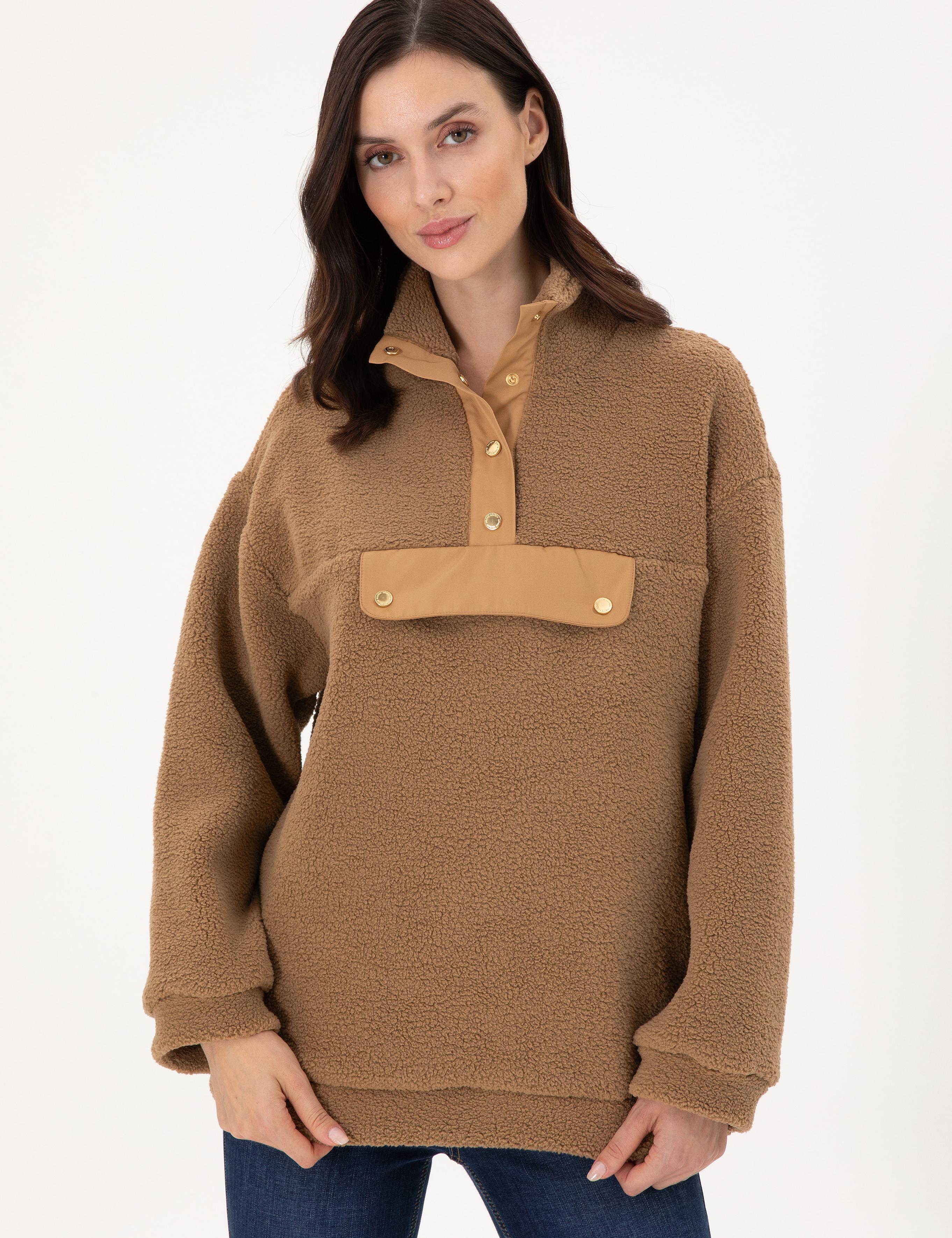 Camel Oversize Sweatshirt