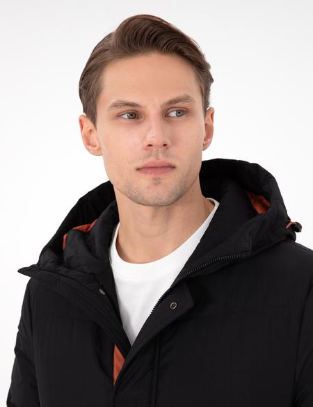 Siyah Regular Fit Kaban - 50293318033