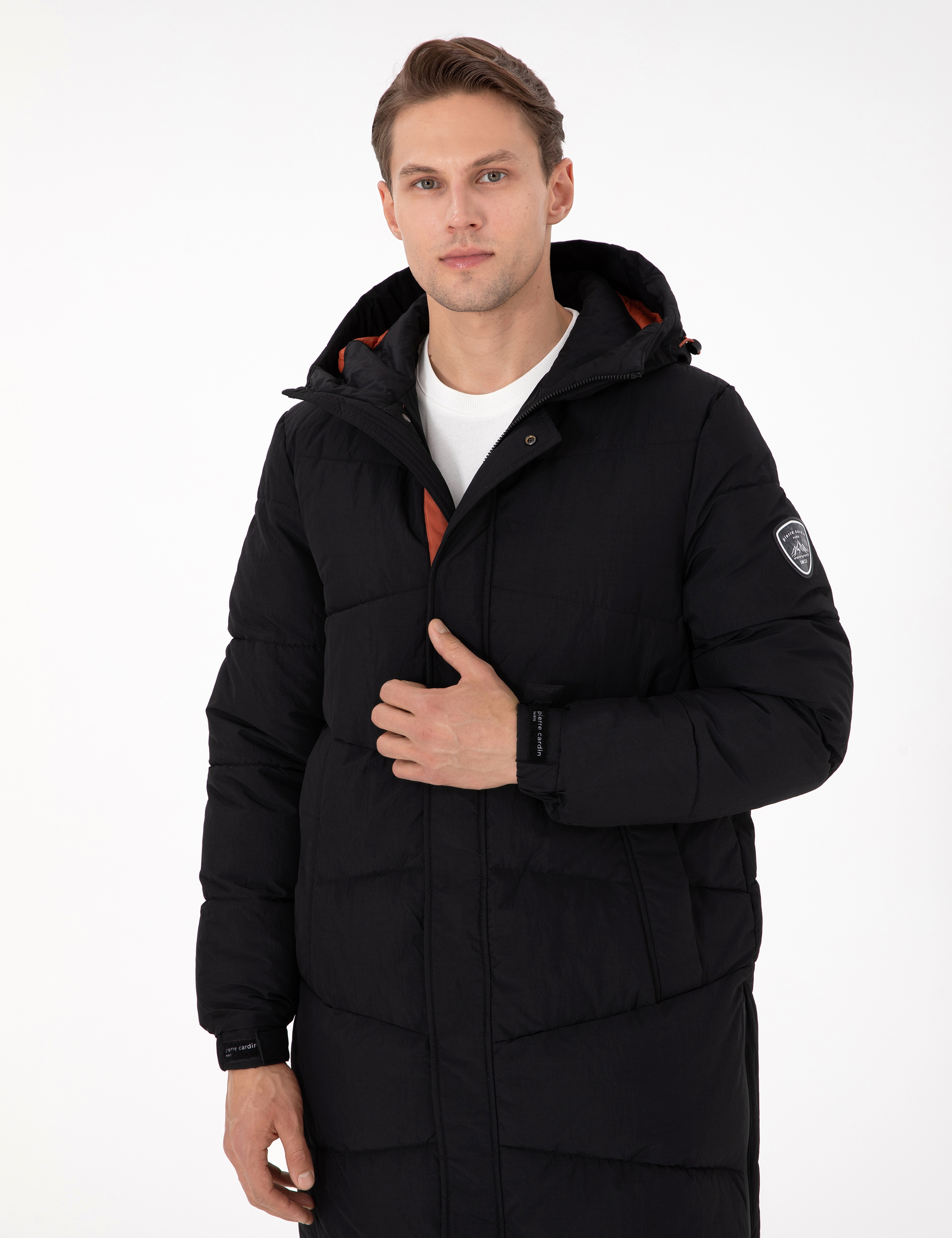 Siyah Regular Fit Kaban - Image 3