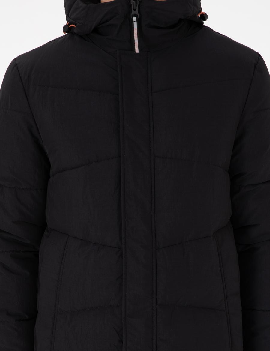 Siyah Regular Fit Kaban