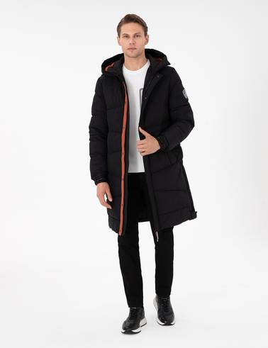 Siyah Regular Fit Kaban