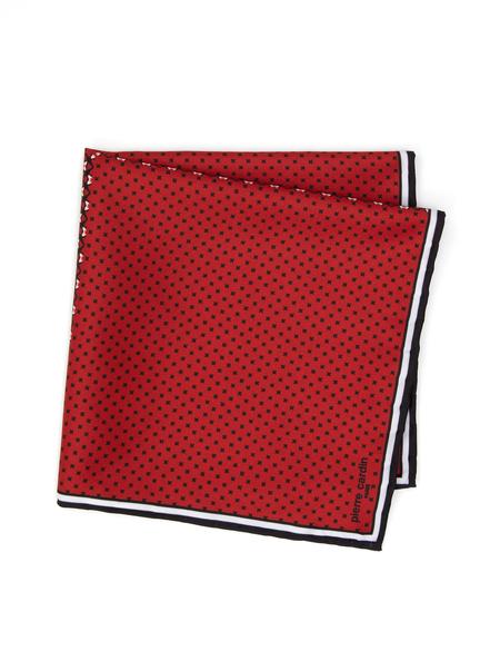 Kırmızı Desenli Mendil - 50305210002