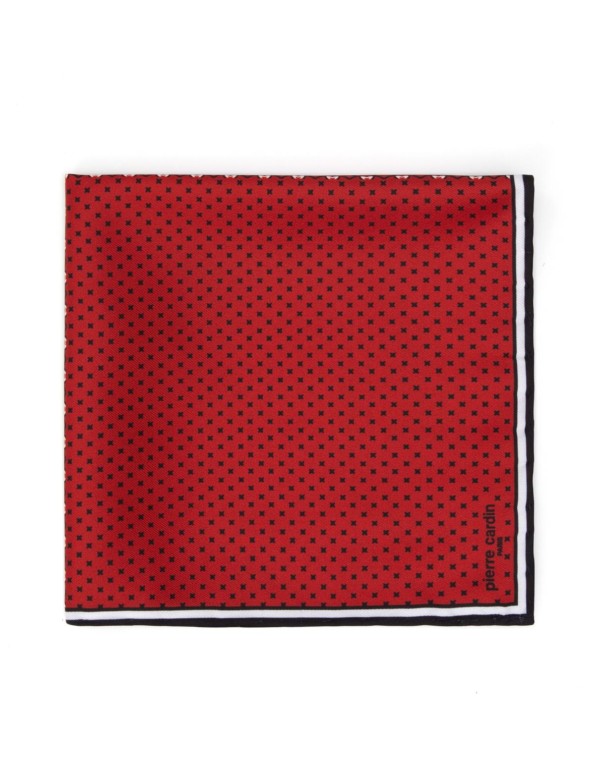 Kırmızı Desenli Mendil - 50305210002