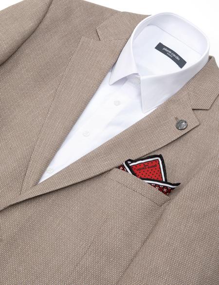 Kırmızı Desenli Mendil - 50305210002