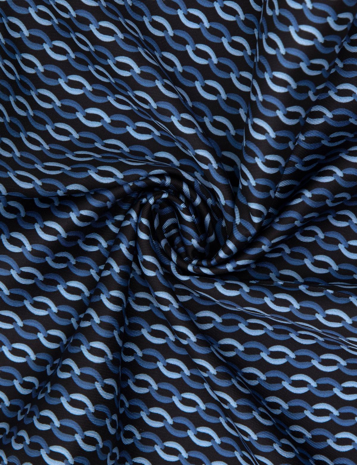 Lacivert Desenli Mendil - 50305212001