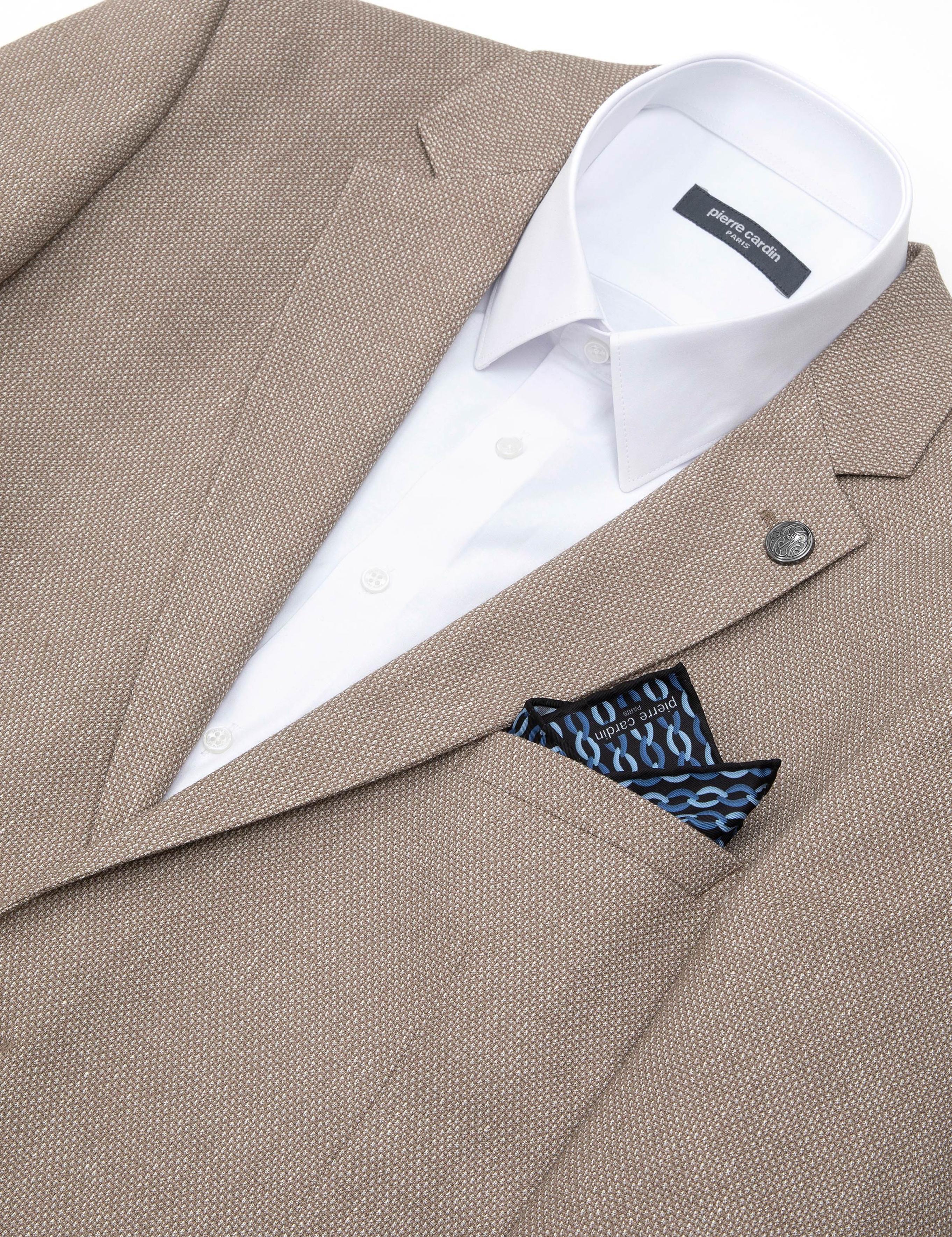 Lacivert Desenli Mendil