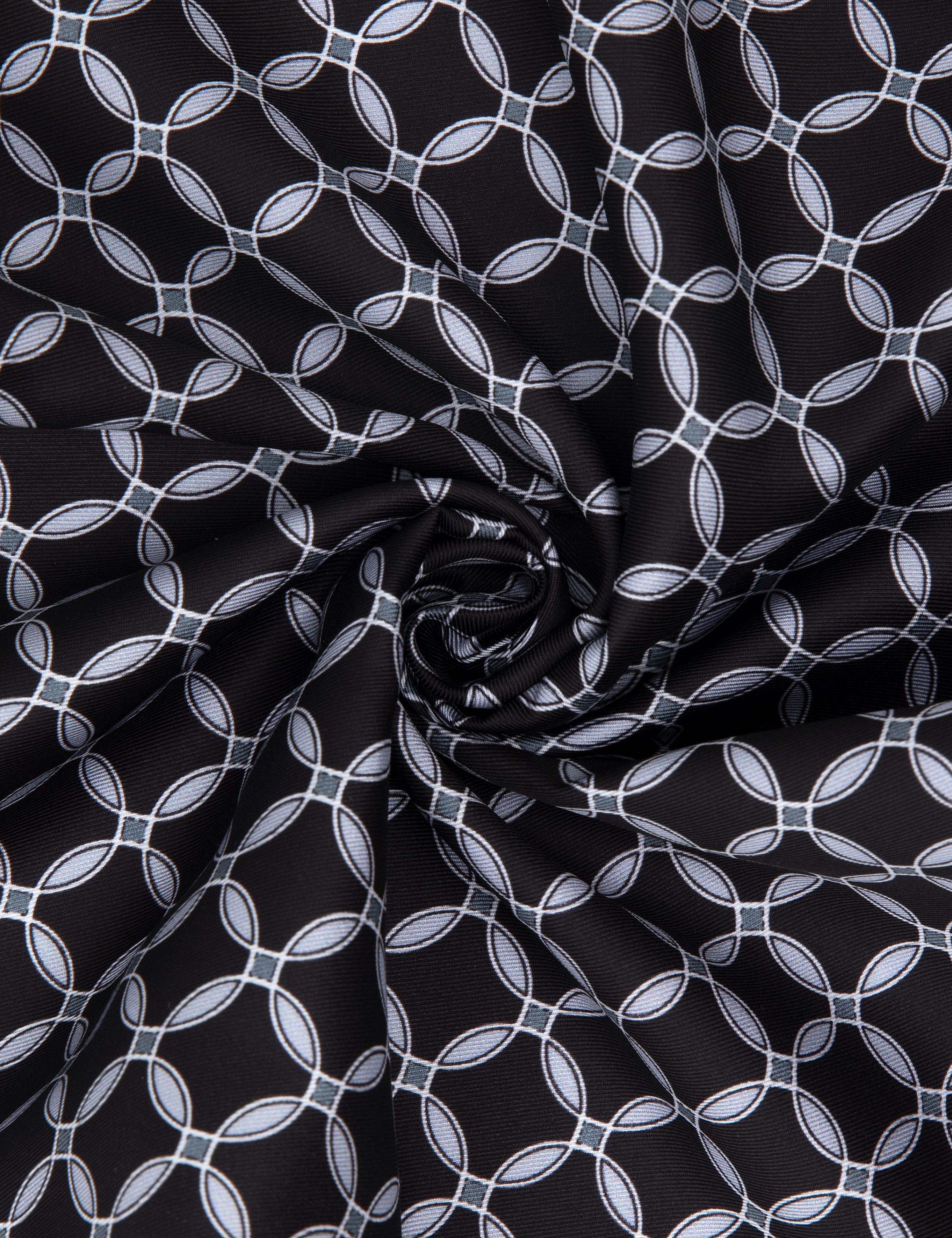 Siyah Desenli Mendil