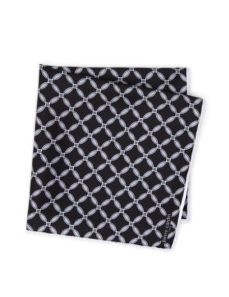 Siyah Desenli Mendil - 50305152001