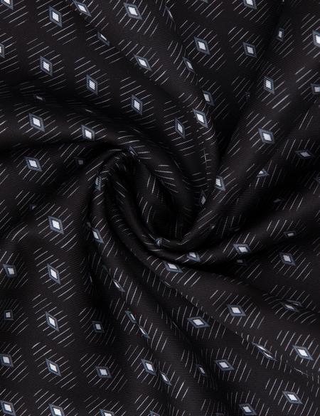 Siyah Desenli Mendil - 50305156001