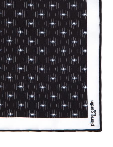 Siyah Desenli Mendil - 50305156001