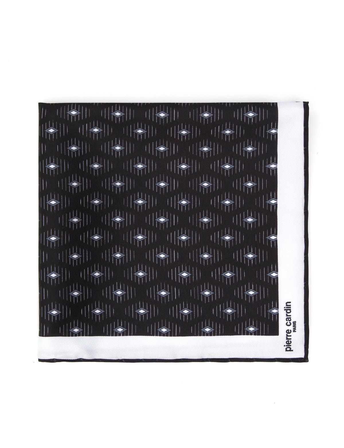 Siyah Desenli Mendil - 50305156001