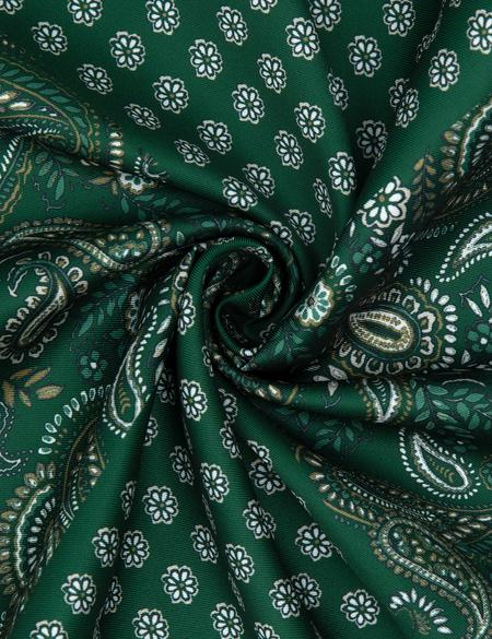 Yeşil Desenli Mendil - 50305221006