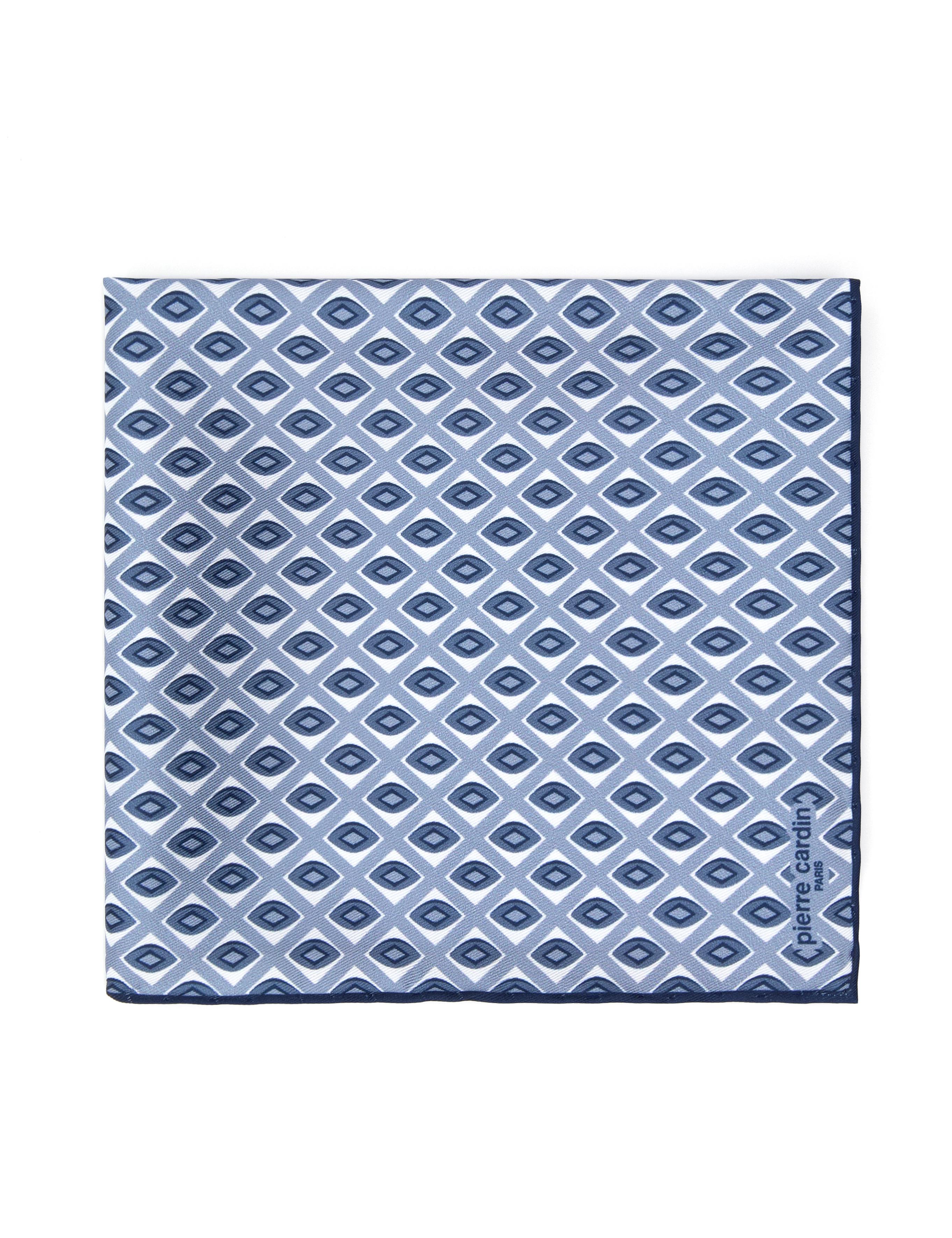 Lacivert Desenli Mendil