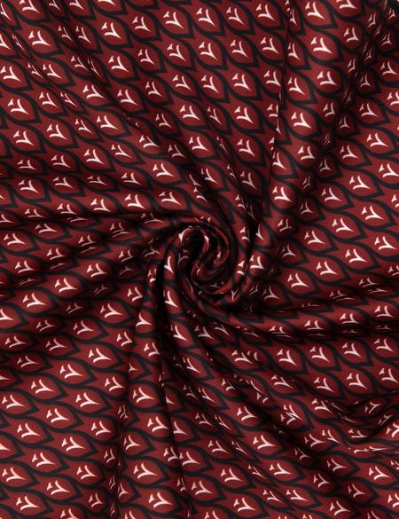 Bordo Desenli Mendil - 50305172001