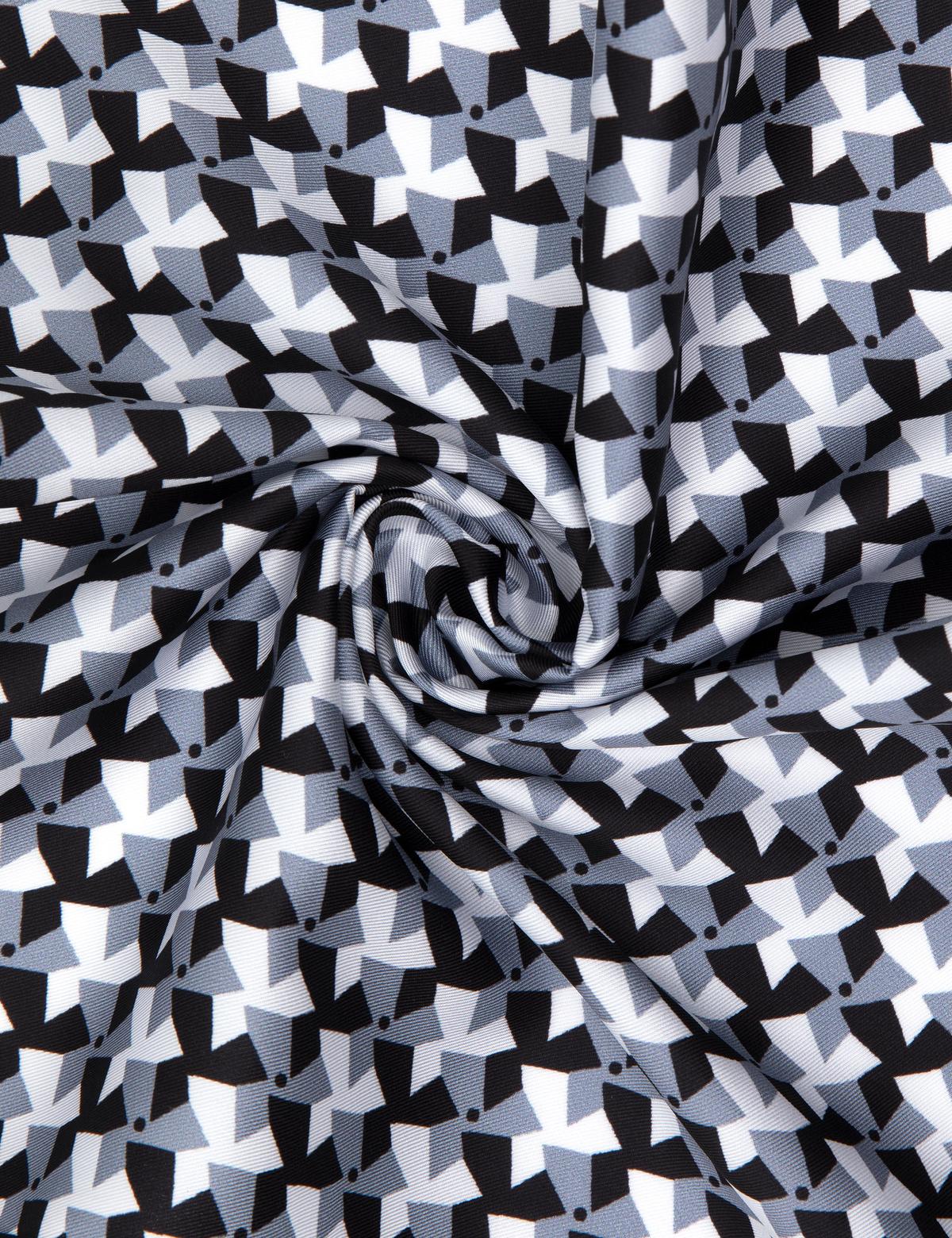 Siyah Desenli Mendil - 50305154001