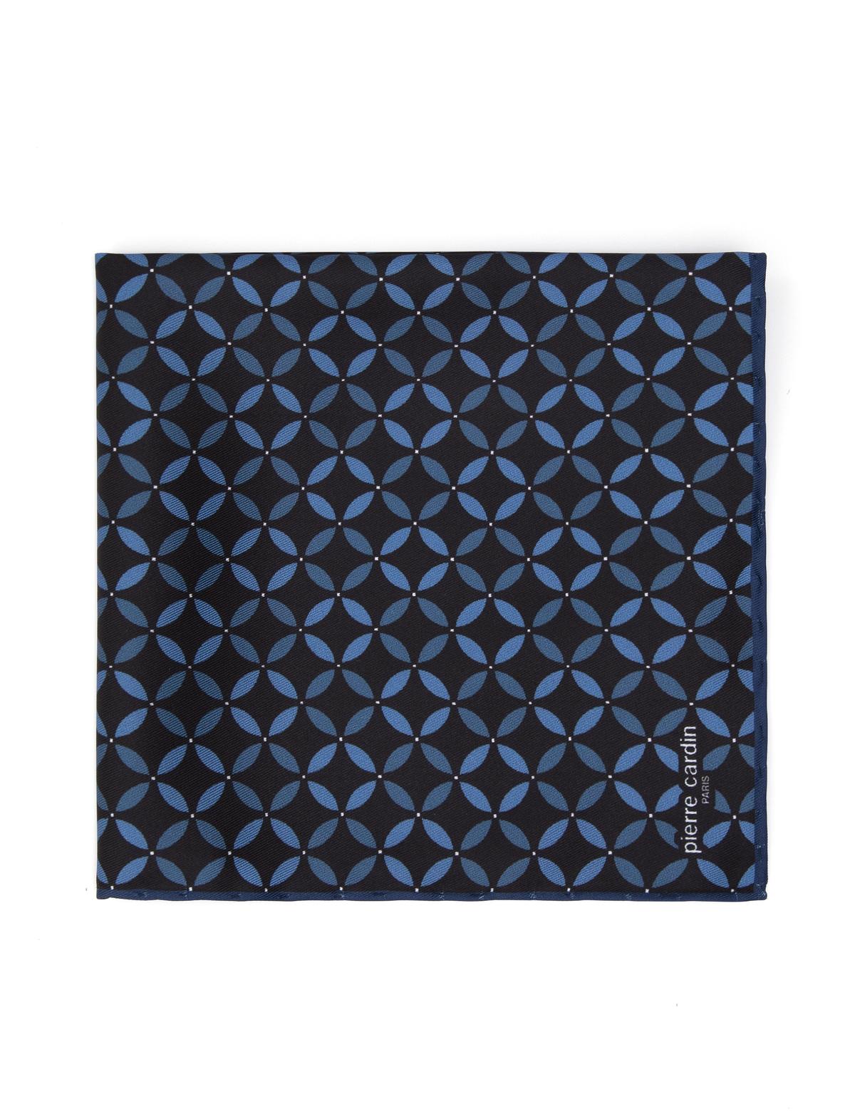 Lacivert Desenli Mendil - 50305208001