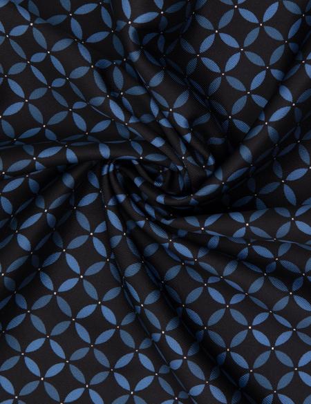 Lacivert Desenli Mendil - 50305208001