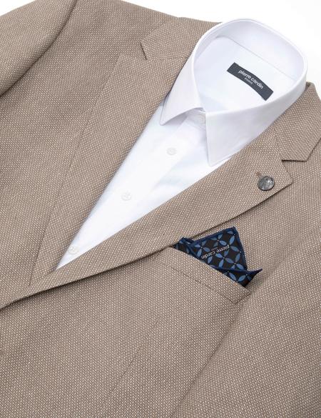 Lacivert Desenli Mendil - 50305208001