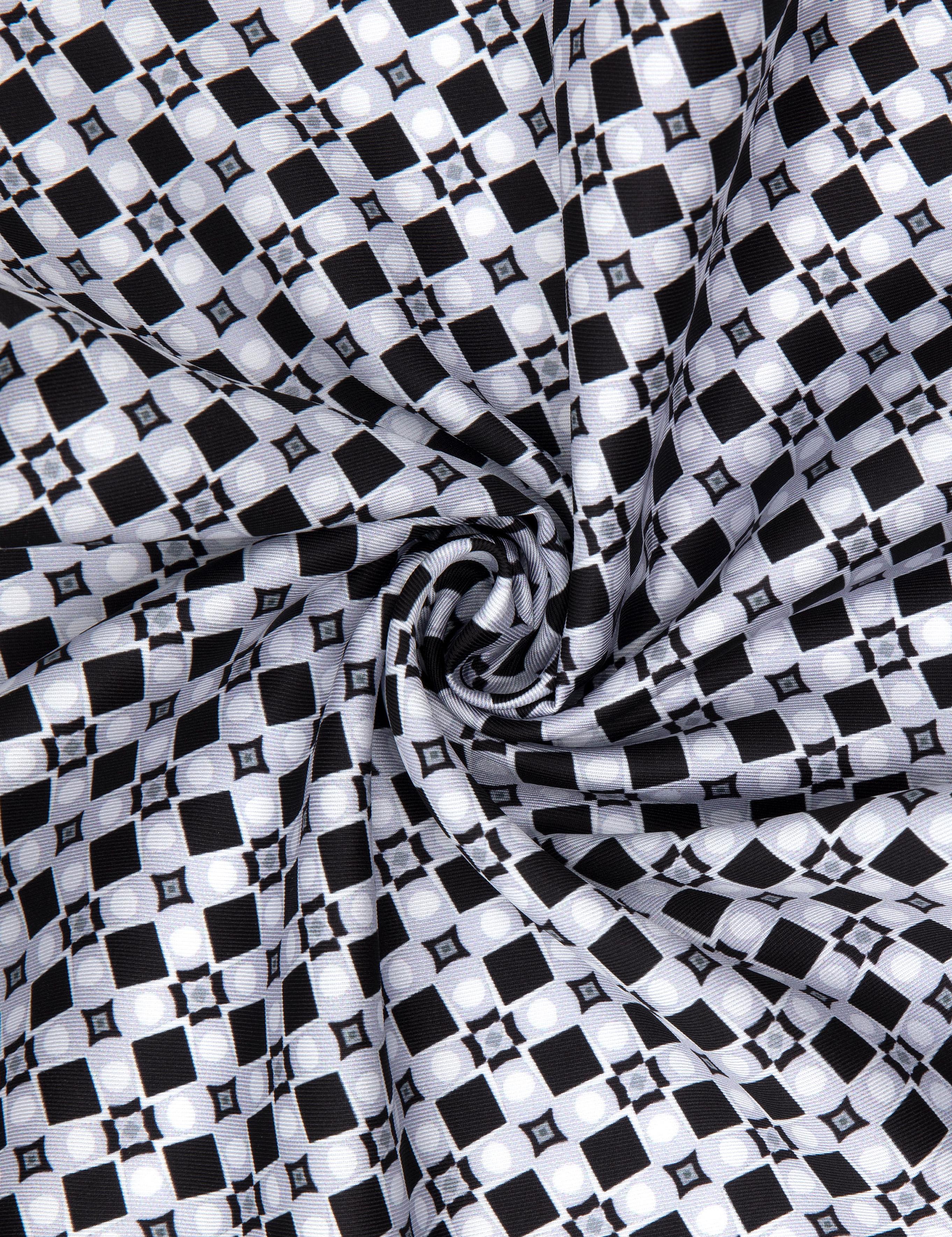 Siyah Desenli Mendil