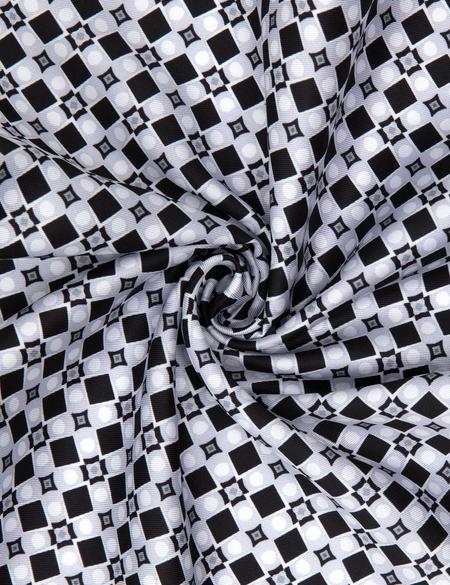 Siyah Desenli Mendil - 50305157001