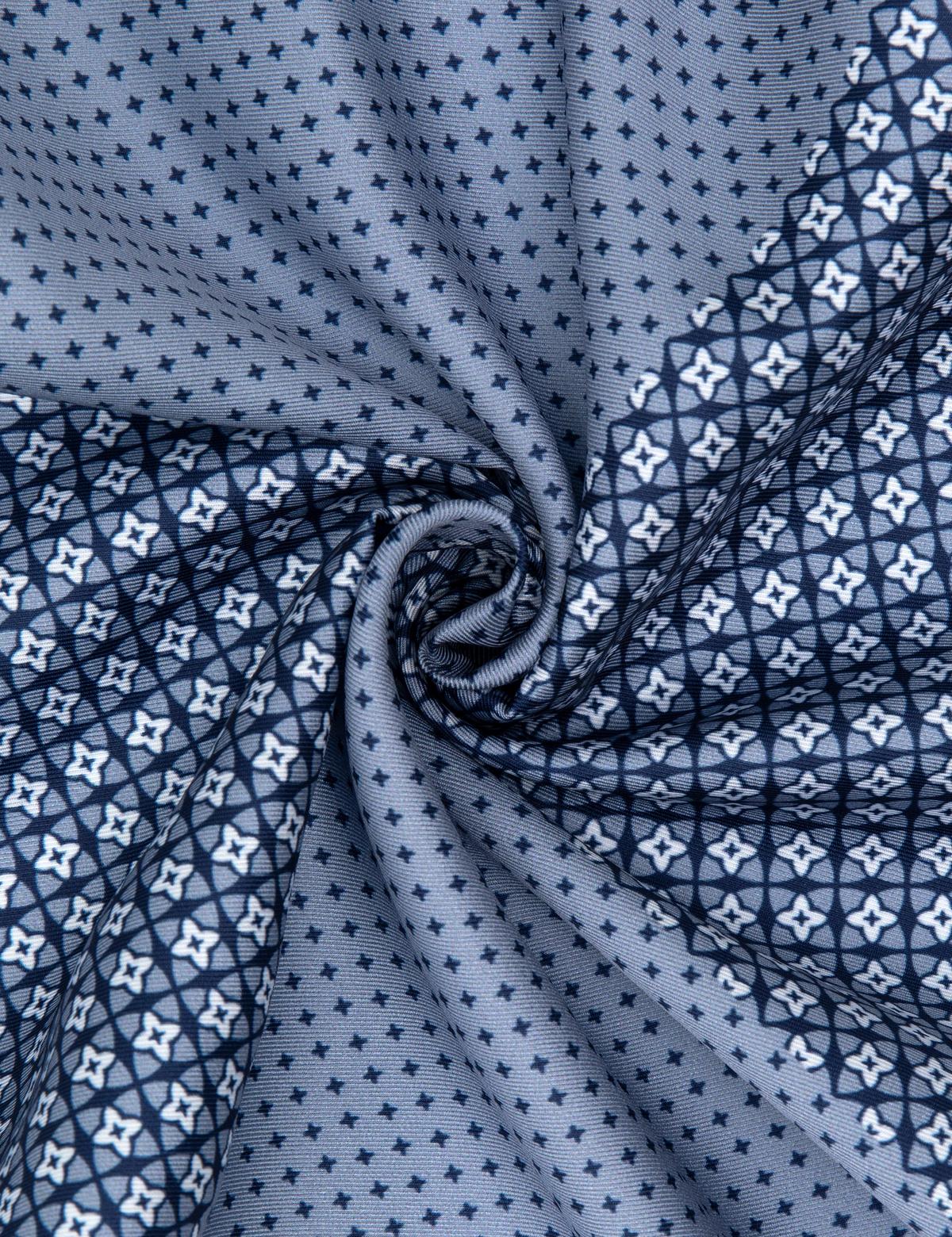 Lacivert Desenli Mendil - 50305210001