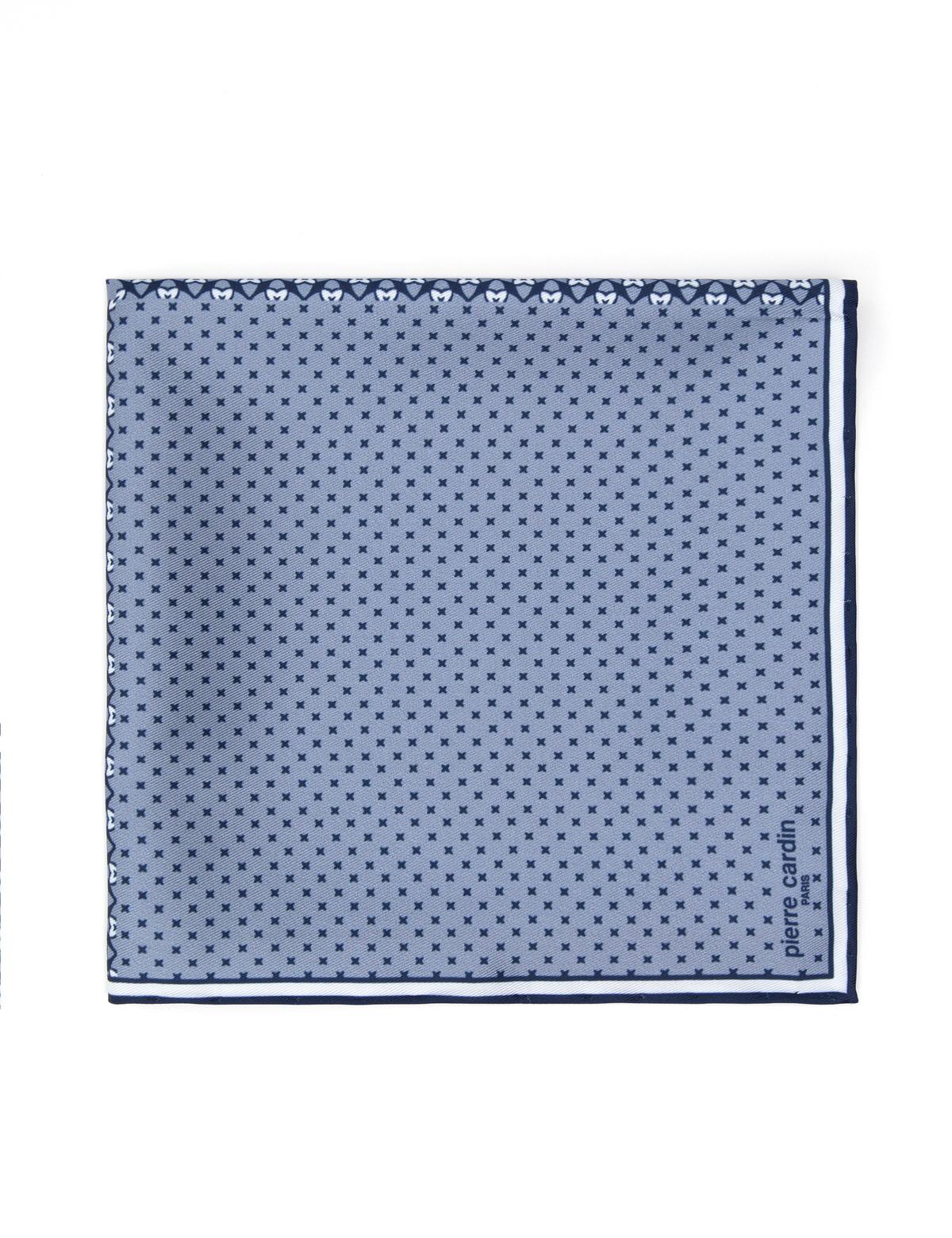 Lacivert Desenli Mendil - 50305210001