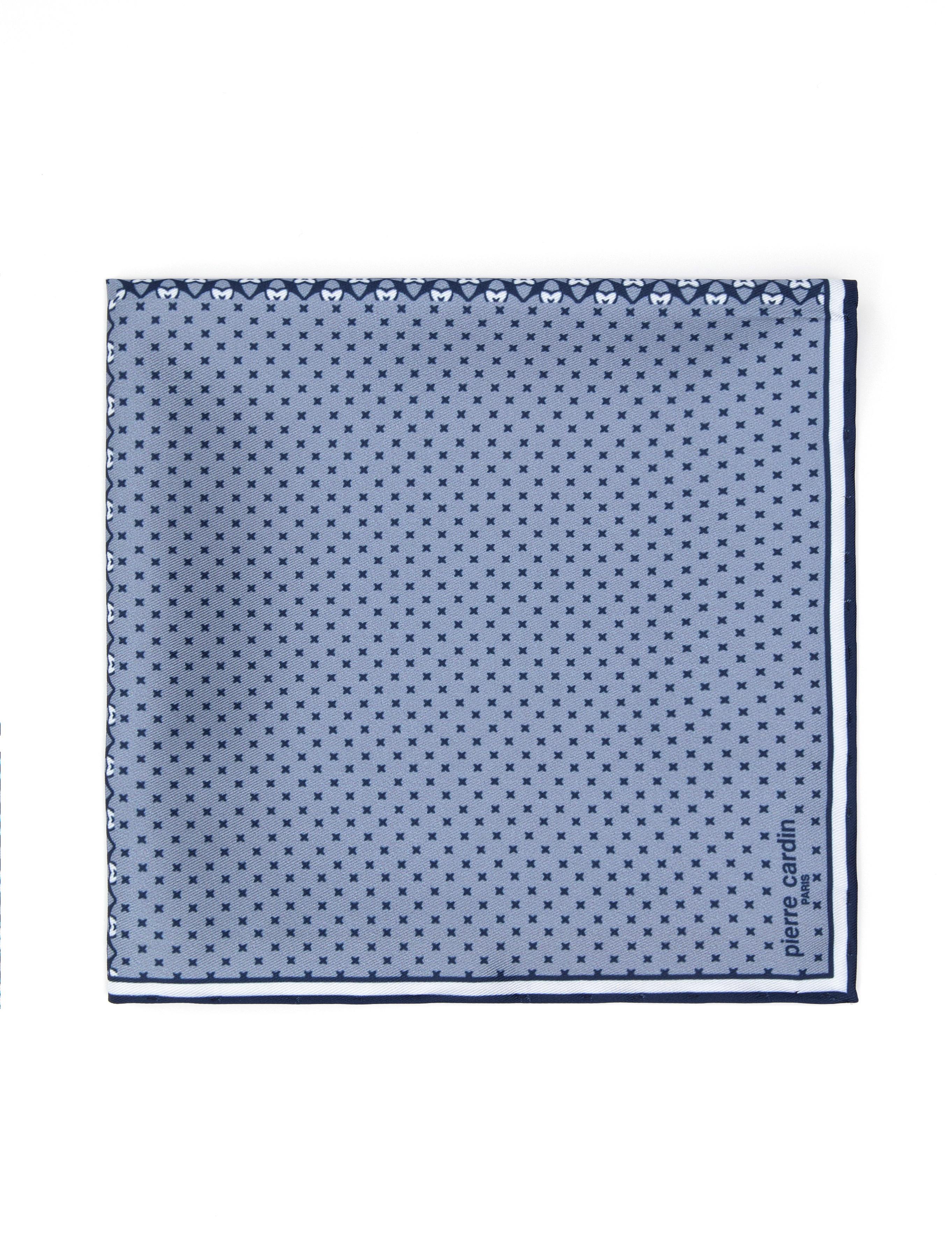 Lacivert Desenli Mendil