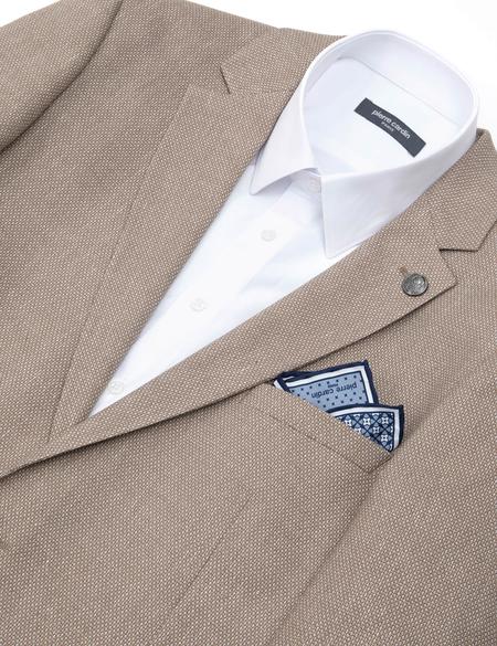 Lacivert Desenli Mendil - 50305210001