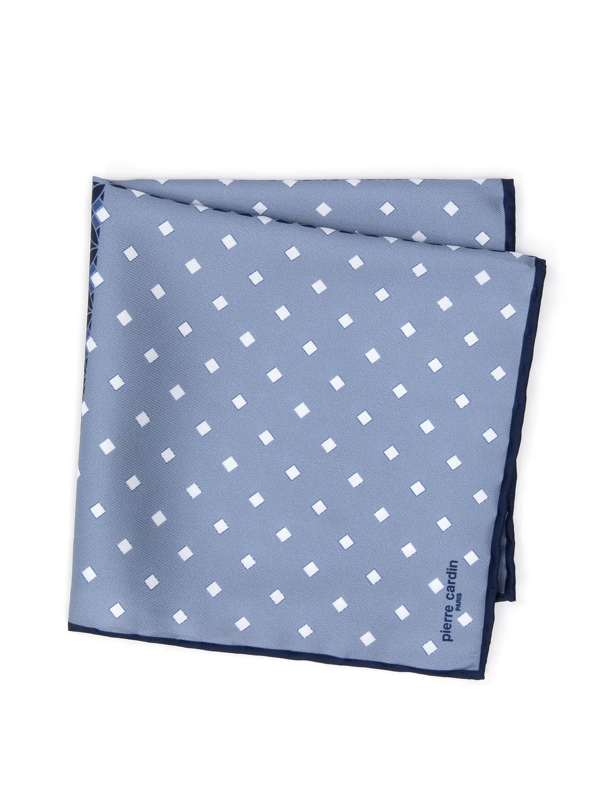 Lacivert Desenli Mendil