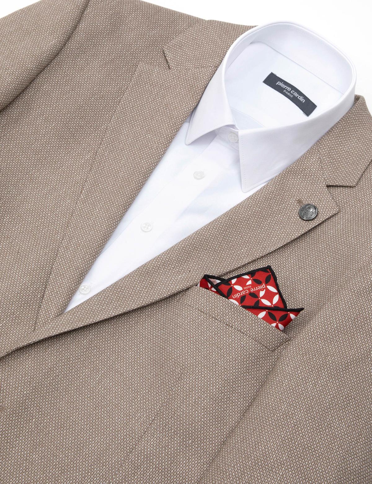 Kırmızı Desenli Mendil - 50305171001