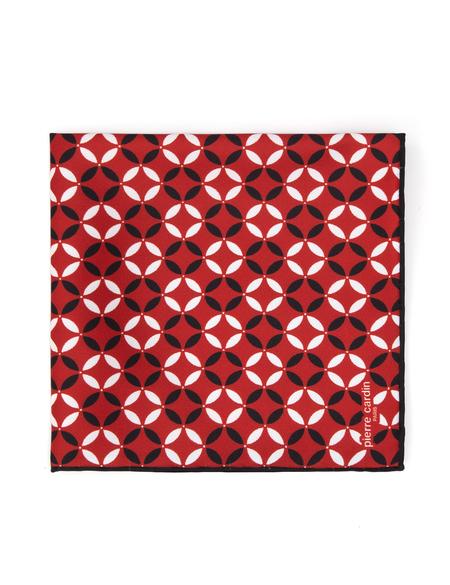 Kırmızı Desenli Mendil - 50305171001