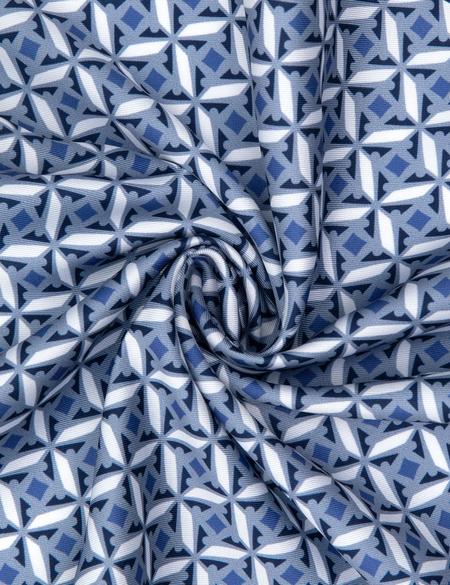 Lacivert Desenli Mendil - 50305214001