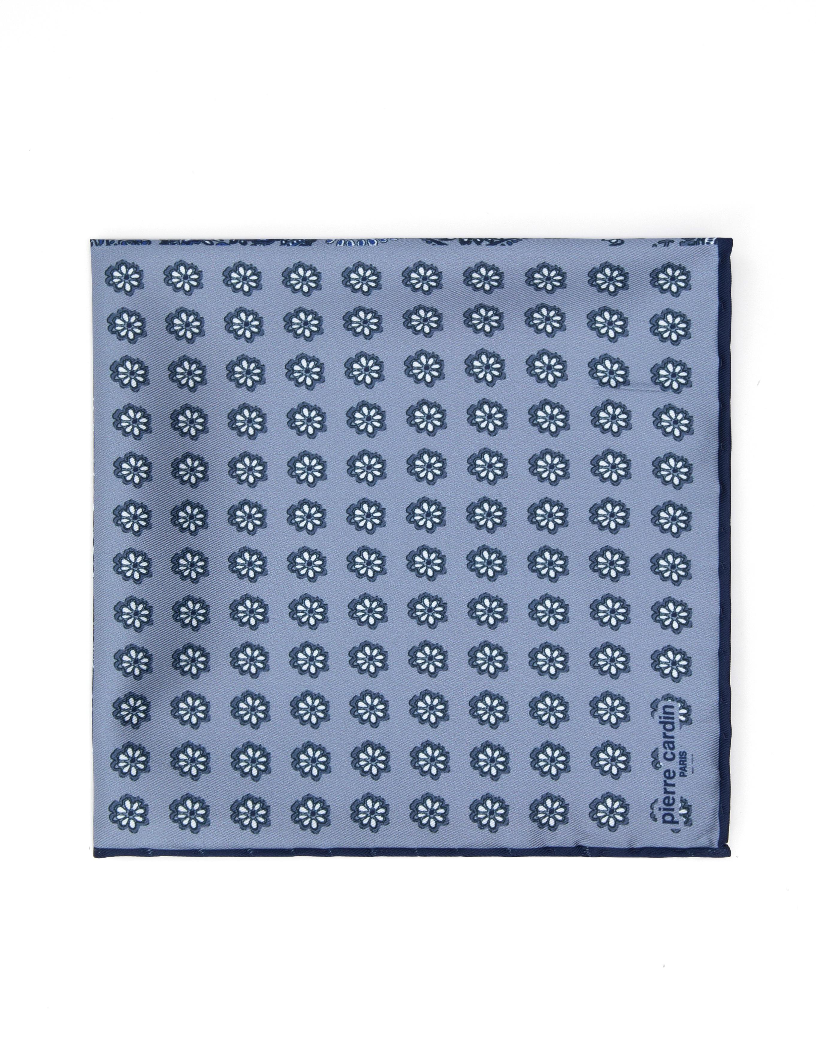 Lacivert Desenli Mendil