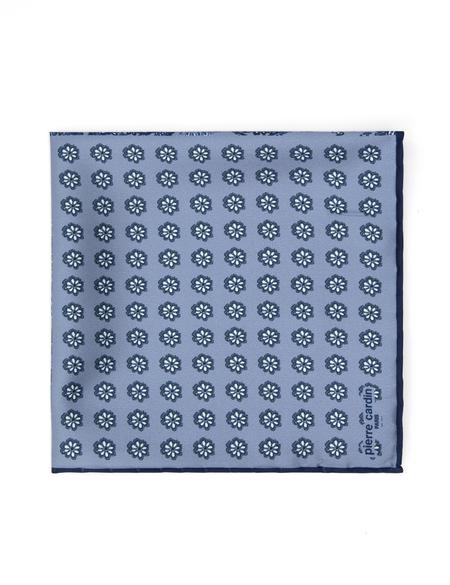 Lacivert Desenli Mendil - 50305221002