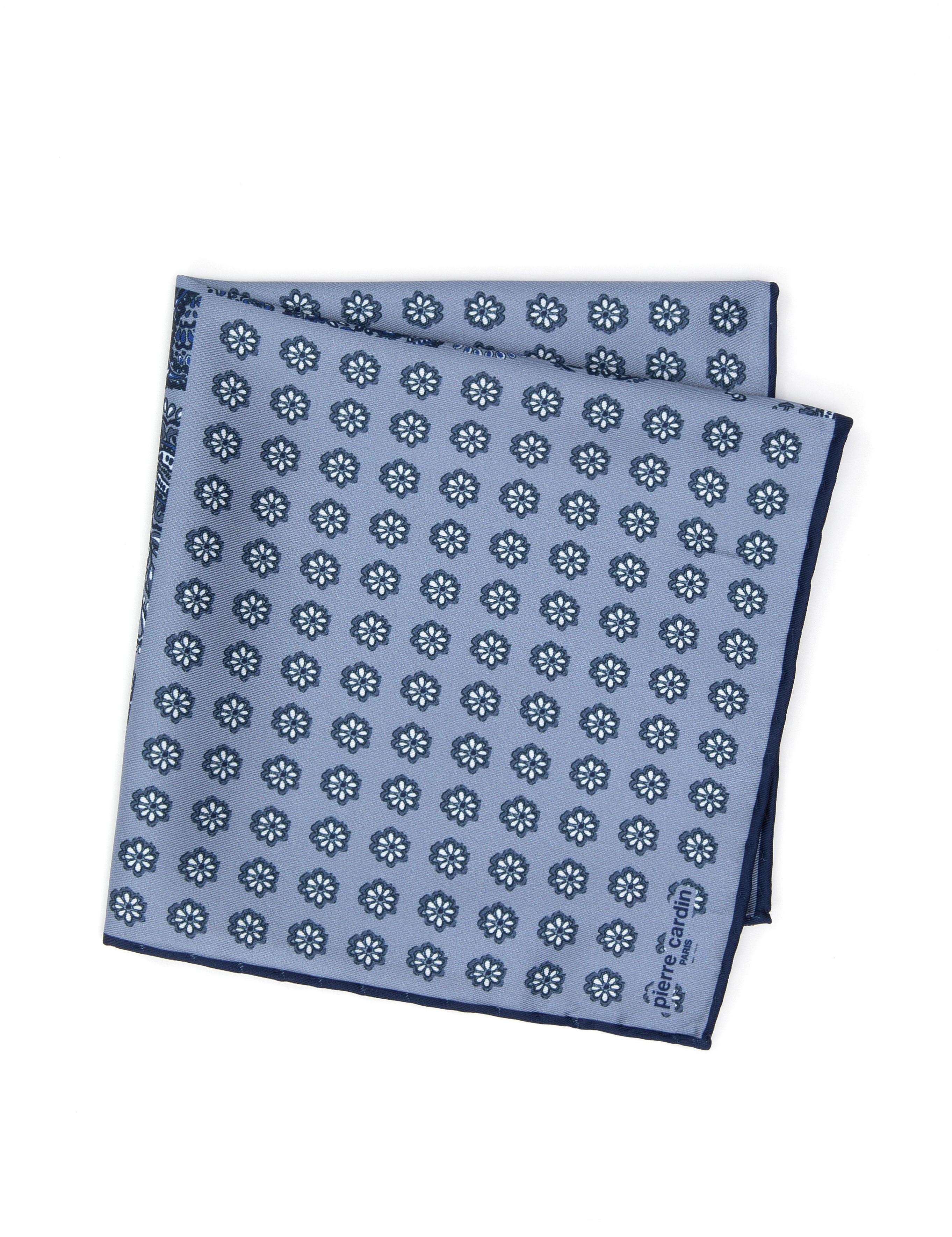 Lacivert Desenli Mendil