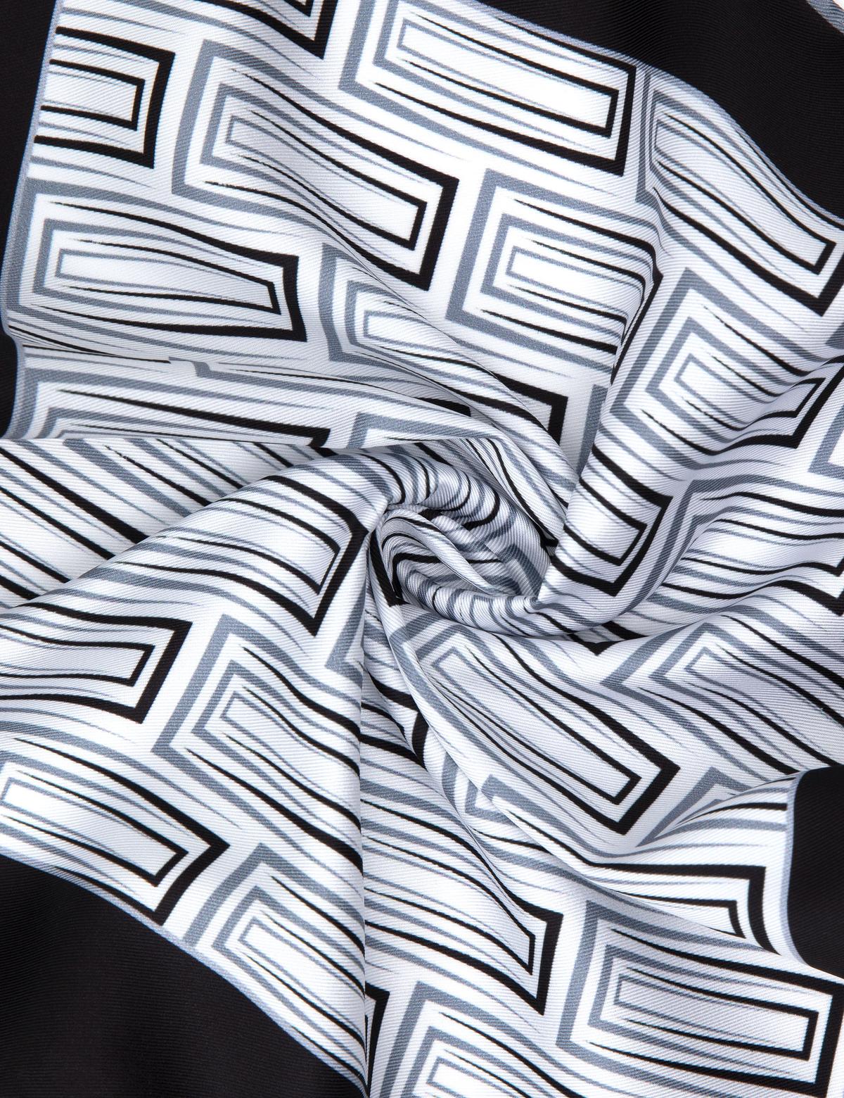 Siyah Desenli Mendil - 50305218001