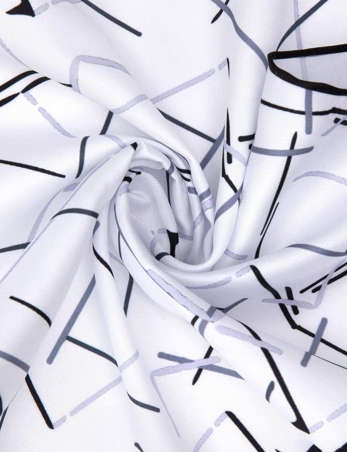 Siyah Desenli Mendil - 50305219001