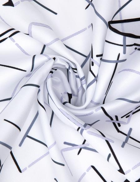 Siyah Desenli Mendil - 50305219001