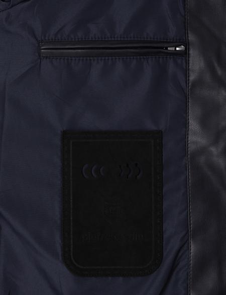 Lacivert Suni Deri Mont - 50300555010